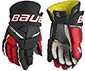 Bauer M3 Supreme handske Senior svart-rod