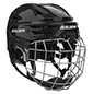 Bauer Re-Akt 155 hjelm combo med gitter Bambini sort