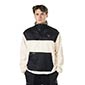 Bauer fleecepullover Senior sort-cremefarvet