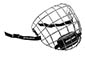 Bauer Contour 1 Gitter Facemask