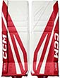 CCM EFLEX 7.9 Malmand Benskinner Senior Detroit hvid-rod