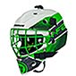 Warrior Ritual F2 E Youth Goalie Mask grøn-hvid