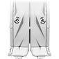 Warrior Alpha Surge benskinner til målmand Senior hvid