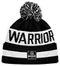 Warrior Team Toque strikket bøllehat senior sort