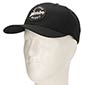 Sort snapback cap med Warrior cirkel patch